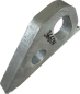 Preview: 36604 Zurring, klappbar, verzinkt, 120 mm